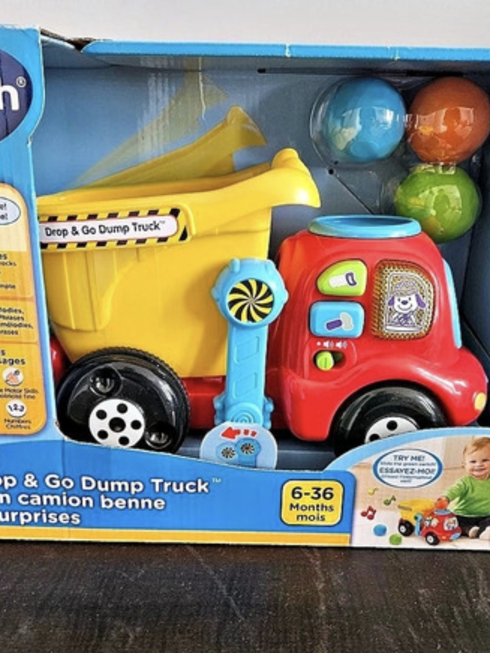 VTech Drop & Go Dump Truck Dump Truck Toy BNIB